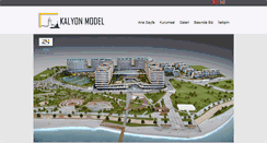 Desktop Screenshot of kalyonmodel.com.tr