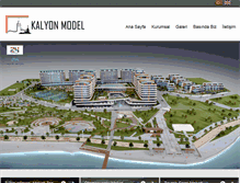 Tablet Screenshot of kalyonmodel.com.tr
